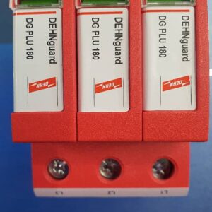 Supresor de picos trifásico 480V, sistema 3F+G, Modelo: DG MU480, marca DEHN USA.